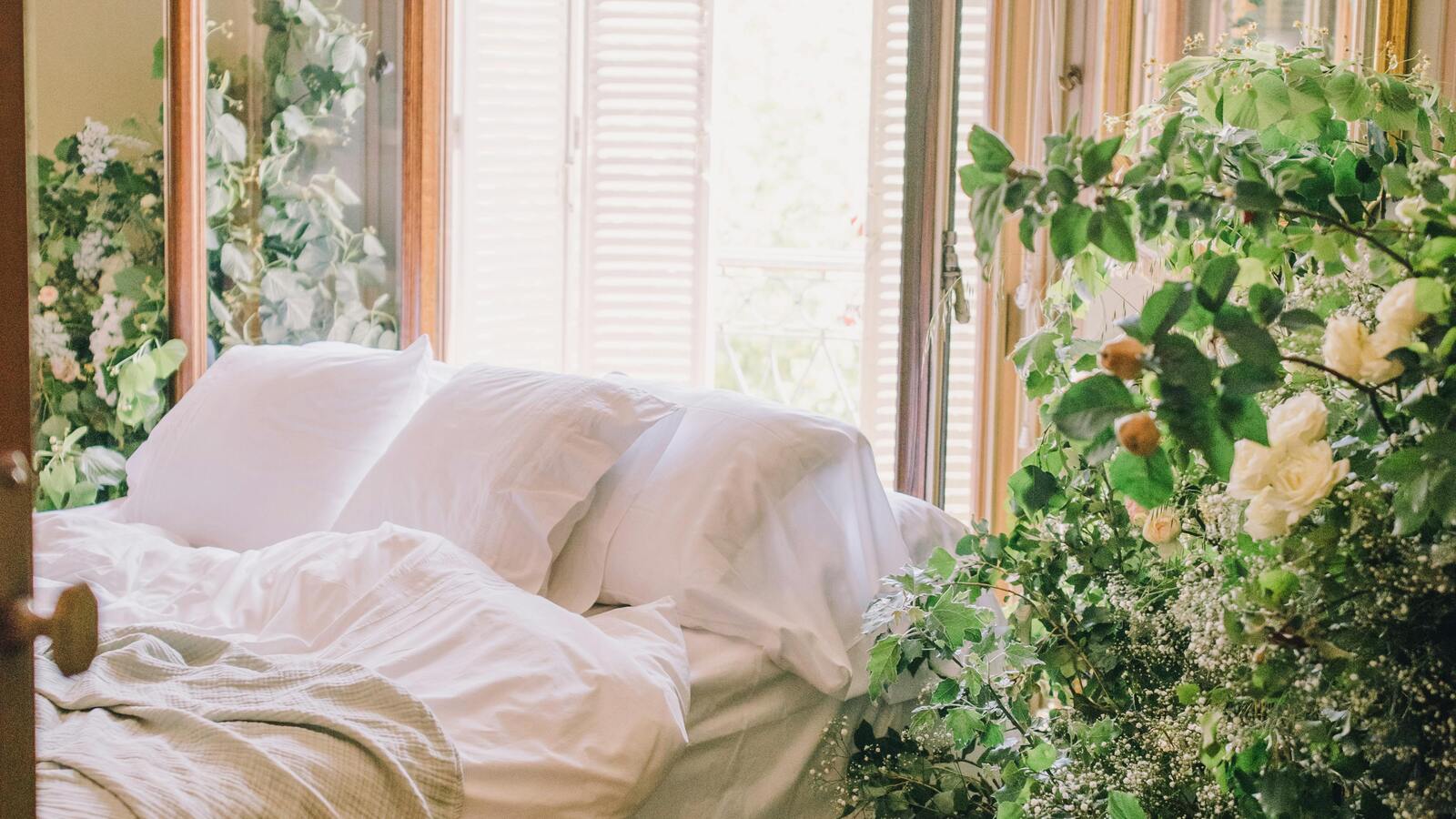 Professionally styled bedroom