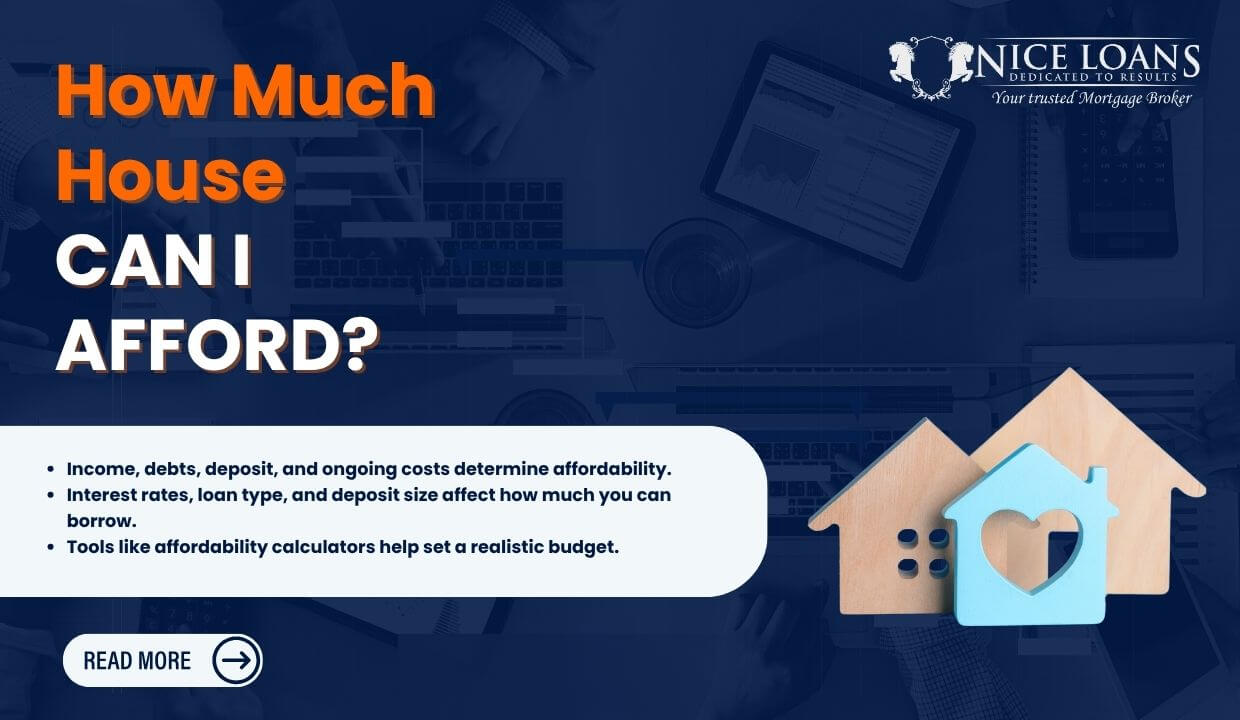 Family reviewing mortgage documents with calculator