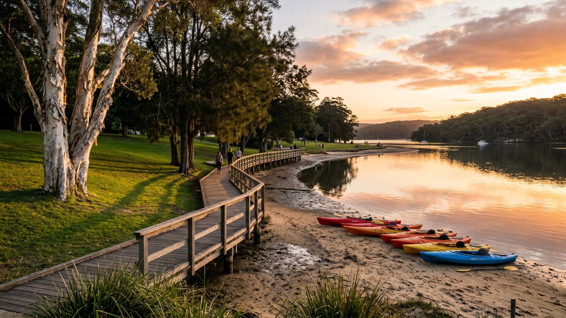 Sir Joseph Banks Park waterfront reserve