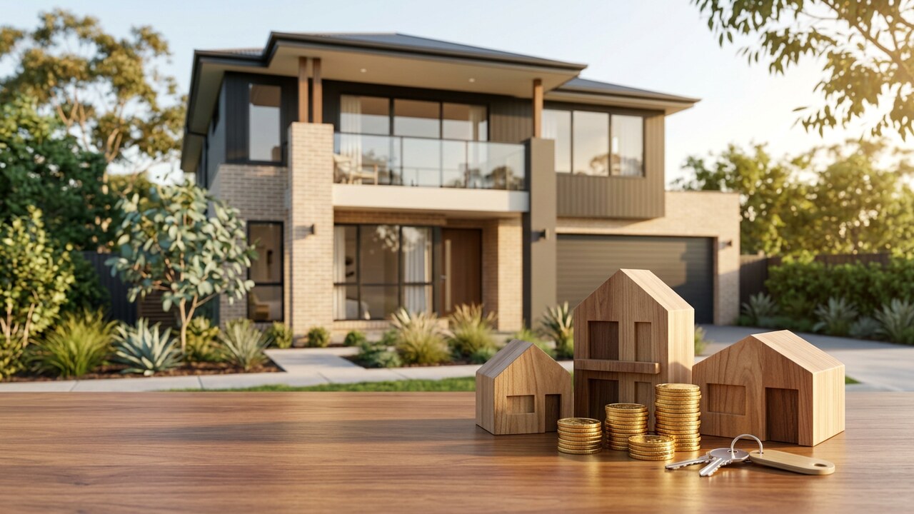 Mature couple reviewing SMSF property investment documents with financial adviser