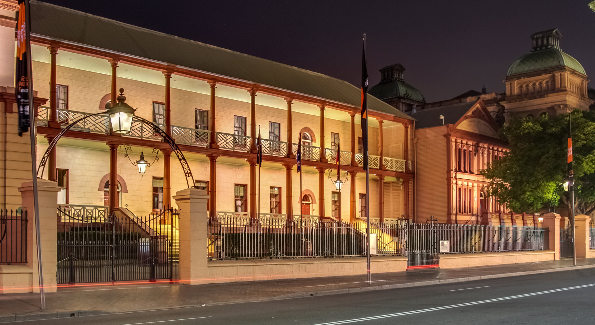 NSW Parliament House representing government grants and schemes